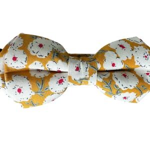 Floral Bow Tie Cat Collar with Bell Adjustable Cute‎ Kitten Safety Buckle